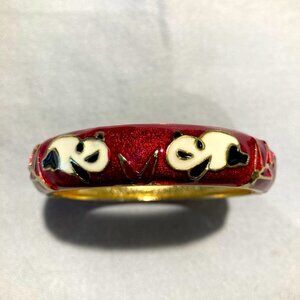 Bracelet PANDA  Design Cloisonné